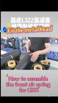 L322 Final Episode: How to Assemble Front Air Suspension Repair Kit #suspensionrepair