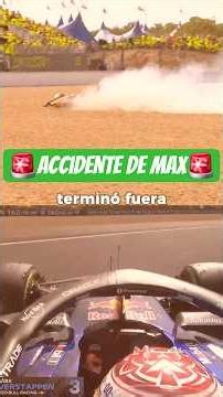🚨 Accidente de Max | Caos total en Silverstone