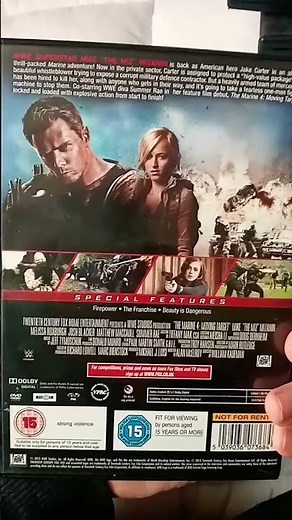 WWE studios the marine 4 moving targets movie dvd