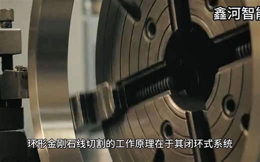 环形金刚石线切割的工作原理