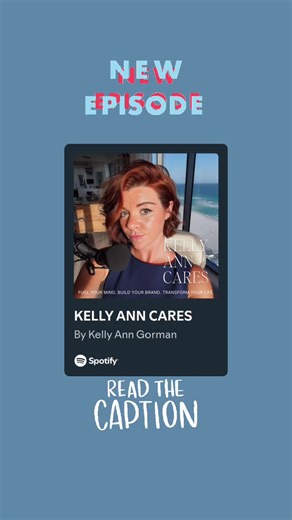 New episodes of the Kelly Ann Cares Podcast just dropped! Perfect time to catch up this weekend. And if you’re loving the show, don’t forget to leave a review—they mean the world to us podcasters! Tune in on your favorite podcast app or YouTube today! #kellyanncares #podcast #personalgrowth #businessgrowth #businessstrategy | Kelly Ann Gorman