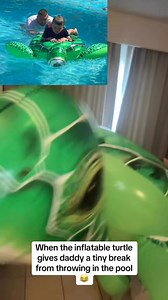 This inflatable turtle has saved my arms about 20 minute of chucking today 😂 LEGEND haha ❤️ #autism #autismawareness #myboy #son #dad #loveneedsnowords #family #fatherandson #sister #brother #siblings #love #iloveyou #neurodiverse #neurodivergent #neurodiversity #holiday #allinclusive #summer #pool #swimming | Adam Parkinson