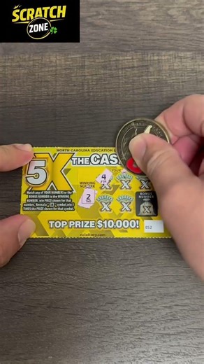 Scratching lottery tickets every day 🎟️. Day 29.