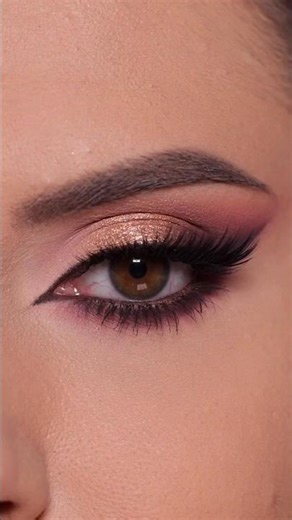 Easy bridal eye makeup #shortsviral #softglamlook #eyemakeup #shorts