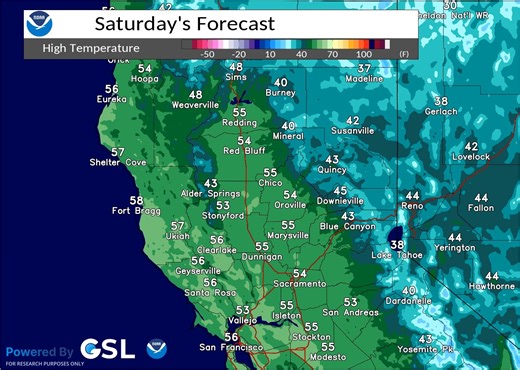2.5K views · 18 reactions | Near to above normal daytime high temperatures will continue across interior NorCal over the next several days. To view your local forecast please visit weather.gov/sto and enter your city or zip code! | US National Weather Service Sacramento California | Facebook