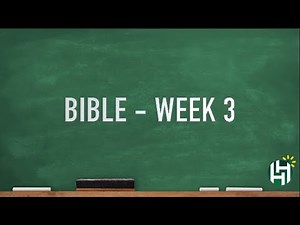 CC Cycle 2 Bible Week 3