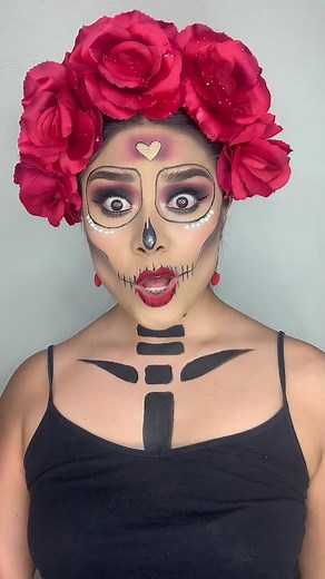 Catrina Makeup Tutorial for Halloween | Easy and Beautiful Ideas