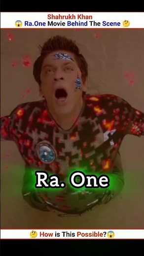 SRK Ra. One Movie Behind The Scene 😱 | Shahrukh Khan #shorts
