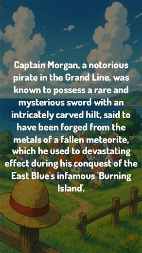 Captain Morgan, a notorious pirate in the Grand Line... #TheDailyD #OnePiece #AnimeShorts