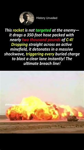 How Explosive C-4 Rockets Blast Minefield Lanes! 🚀 #shorts