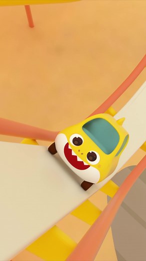 Yeaaaaahh! It's time to ride the exciting Baby Shark Roller Coaster! #Babyshark #Brooklyn #DooDooDoo #3D #Pinkfong #FYP #foryou #tiktok