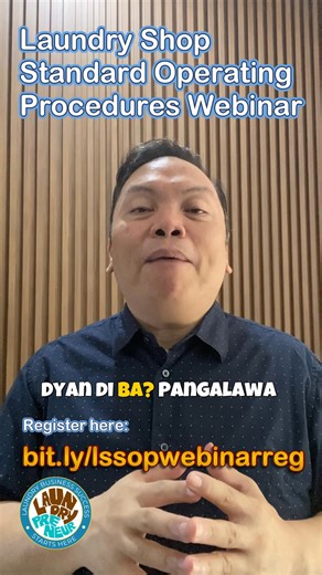 Ready to systematize your laundry shop? Join our Laundry Shop SOP Webinar this Thursday, Nov 6, 2–4 PM via Zoom. Learn how to streamline operations, set clear standards, and boost your team’s performance.  Register now: bit.ly/lssopwebinarreg | Laundrypreneur | Facebook