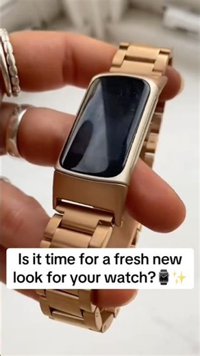 How to Change the Watch Strap on a Fitbit⌚️✨#shorts #fitbit