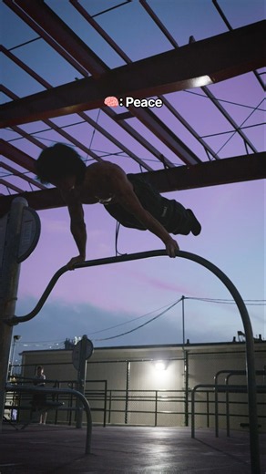 Nothing beats this peace #calisthenics #motivation