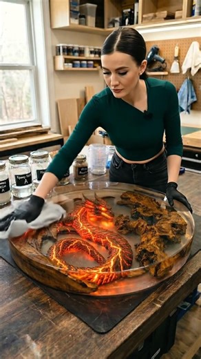 You Won’t Believe This Dragon Table is Real 😳🔥