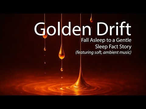Golden Drift - Fall Asleep to a Gentle Sleep Fact Story - w/Ambient Music