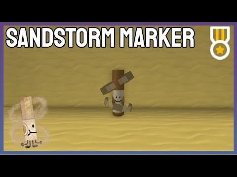 How to find the "Sandstorm" Marker |ROBLOX FIND THE MARKERS