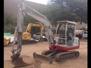 Takeuchi TB135 review and walk around 586 Part 1