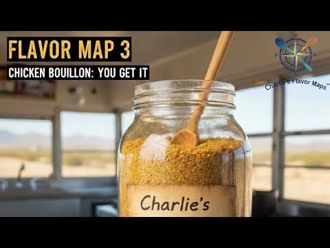 The Science of Savory: My 10ish Ingredient Homemade Chicken Bouillon | Flavor Maps
