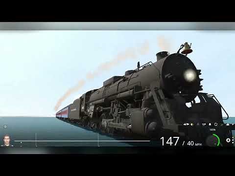 POLAR EXPRESS 1225 ON ICE - THOMAS AND FRIENDS - THE DUSTY TRACKS! - TRAINZ RAILROAD SIMULATOR