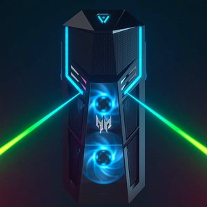 From disco lights to sniper beams. 16.7 million ways to brighten up your #GamingRoom with the Predator Orion 5000. More here: http://spr.ly/6186Eh0ro | Predator Gaming