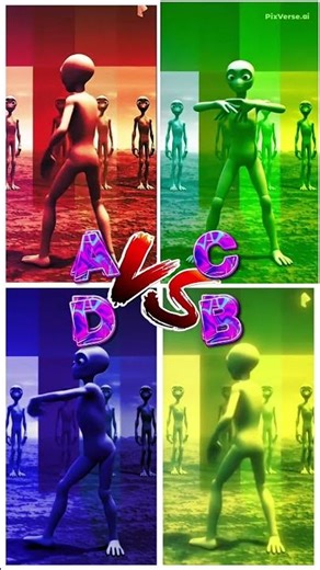 Alien Dance Challenge 👽🔥 | Cosmic Vibe Moves in Zero Gravity