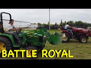 John Deere vs. Yanmar tractor