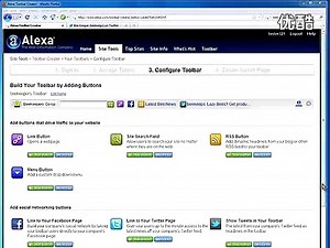 Alexa工具条制作Alexa Toolbar Creator