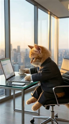 From Office Grind to Investment Disaster 📉🐱💼 | The Red Screen Moment 🔥