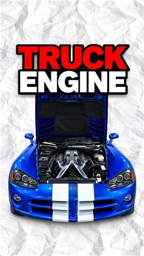 Why The Dodge Viper Got A Truck Engine