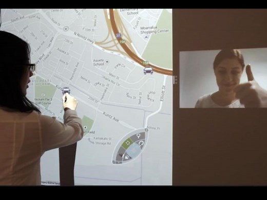 3D-Board: A Whole-body Remote Collaborative Whiteboard