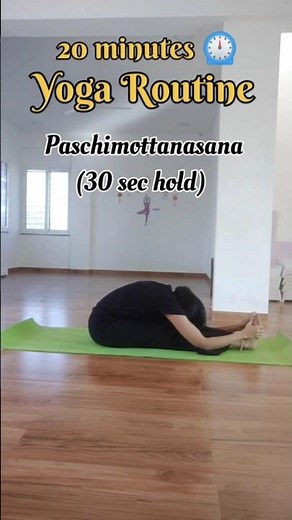 20 Min Yoga Routine ⏰🧘🏻‍♀️ | Daily Yoga Practice #yoga #yogapractice #shortsfeed #shorts #youtube