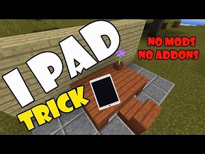 iPad TRICK | Minecraft PE 1.0