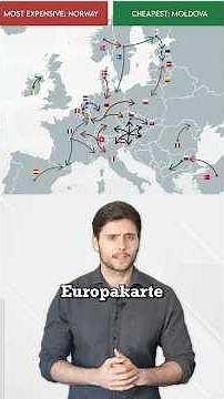 Was zeigt diese Europakarte?🤔