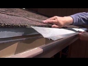 EasyOn Gutterguard: Removing ramp in shingles