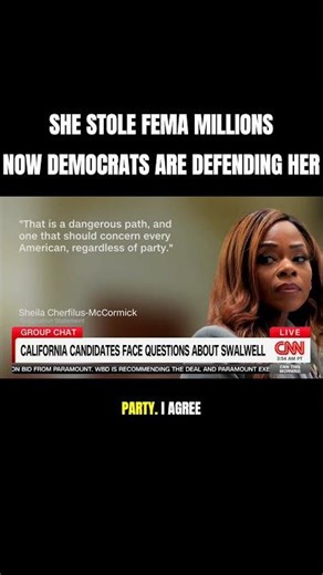 🚨 UNREAL: Dem Rep Defends Colleague Who Stole MILLIONS in FEMA Funds to Pay for Her Own Campaign