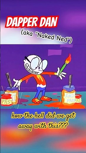 Naked Ned aka Dapper Dan - Lost 90's Cartoon clip #19 Nightmare Ned