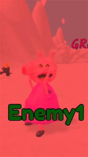 Jumpscare Hungry Pig 🔥| #roblox Roblox Obby Rainbow Friends