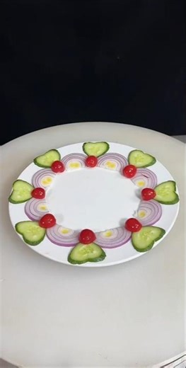 30+Salad Decoration Ideas/Easy and Beautiful Salad Decoration/Tomato Onion Cucumber Salad Decoration