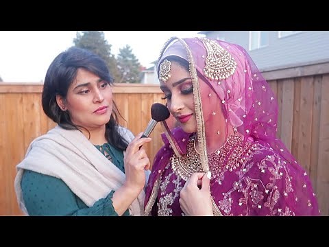 MY MOM DOES MY BRIDAL MAKEUP