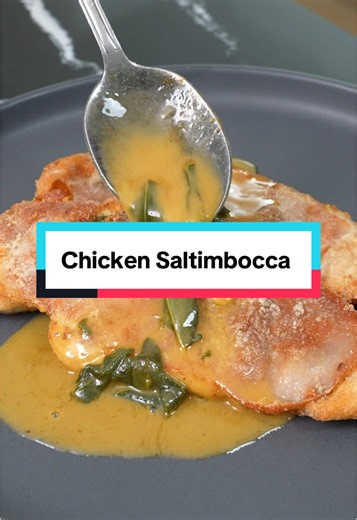How to make chicken saltimbocca #chicken #italianfood #glutenfree
