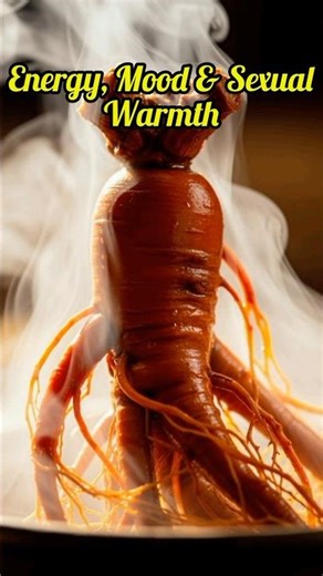 Korean Red Ginseng: Energy, Mood & Sexual Warmth
