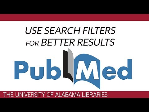PubMed: Using the Search Filters