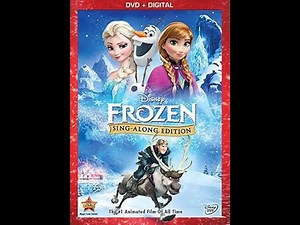 Frozen Sing Along Edition 2014 DVD Opening
