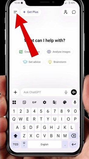 ChatGPT app me logout kaise kare | how to logout in ChatGPT app #shorts