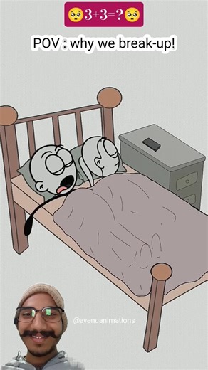 POV: why we breakup! 😂🤣 (best animation memes) #shorts #4k