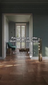 Pavimento in cotto: quali colori abbinare? Guarda il video! 🧱✨ Ecco i RAL che funzionano meglio: 🌿 Verde salvia/oliva RAL 6021 → smorza i toni caldi e dona freschezza naturale. 🤍 Bianco crema RAL 9010 → illumina senza risultare freddo. 🤎 Beige chiaro RAL 1013 → neutro caldo che valorizza la matericità del cotto. 🌞 Senape RAL 1024 → accento deciso che crea carattere. 💧 Azzurro polvere RAL 5024 → contrasto elegante che rende l’ambiente più leggero. L’idea è bilanciare il calore del cotto con
