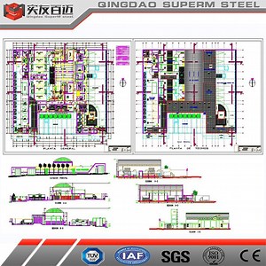 [Hot Item] Prefabricated Slaughterhouse Farm Building Steel Structure Frame Bull Beef Production Abattoir Slaughter Processing Plant Slaughterhouse with Low Price