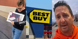 ‘I guess it worked’: Best Buy customer walks out holding ‘$3,200’ in purchased goods because he didn’t want to pay 11 cents for a bag
