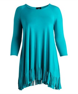 309K views · 3K reactions | CANARI's collections of flattering and trendy pieces are made with curves in mind. For today only, get their fabulous fringe-trim tunic at a steal! | Zulily | Facebook